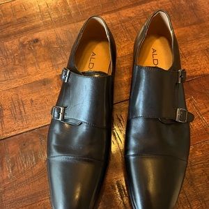Aldo Mr. B Full Leather Drorelan Black Loafer